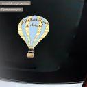 Baby car sticker Balloon personalized