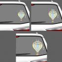 Baby car sticker Balloon personalized