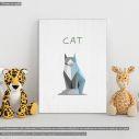Kids canvas print Cat