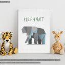 Kids canvas print Elephant