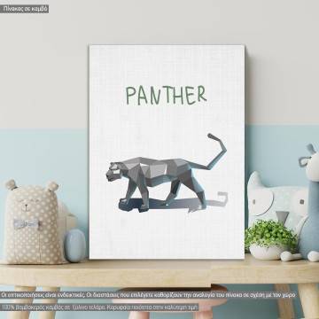 Kids canvas print Panther