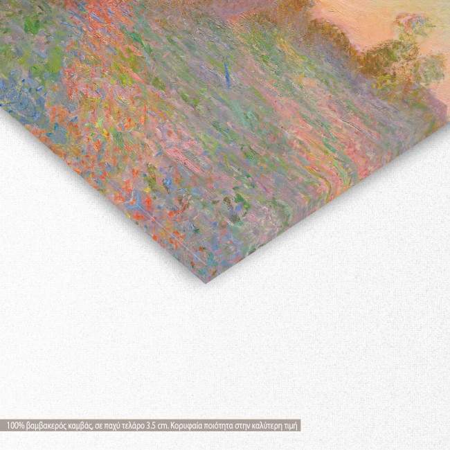 Canvas print Grainstacks, Monet C.