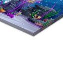 Πίνακας παιδικός σε καμβά, Sea floor life