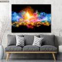 Canvas print Frequencies in color