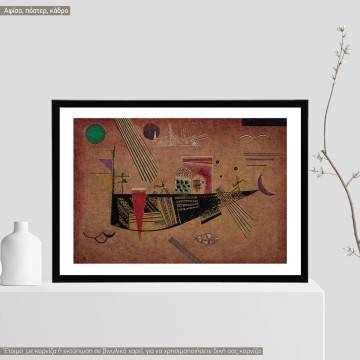 Capricious, Kandinsky Wassily, Poster