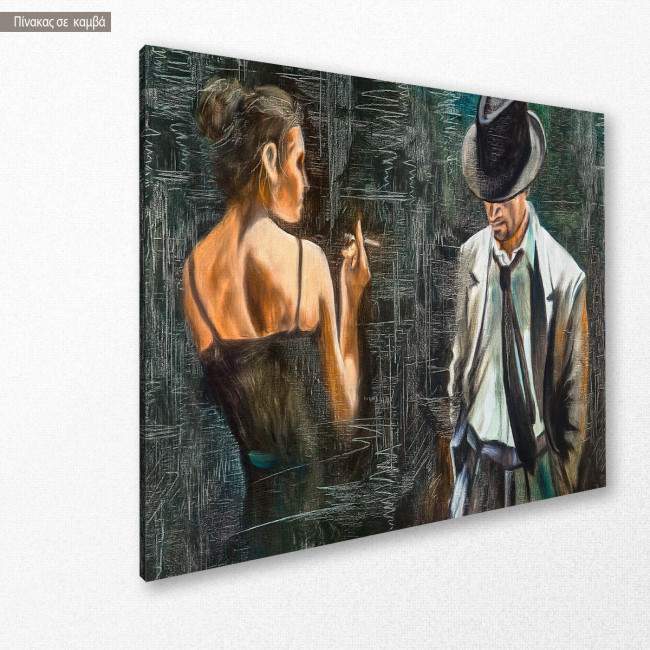 Canvas print Maybe horizontal