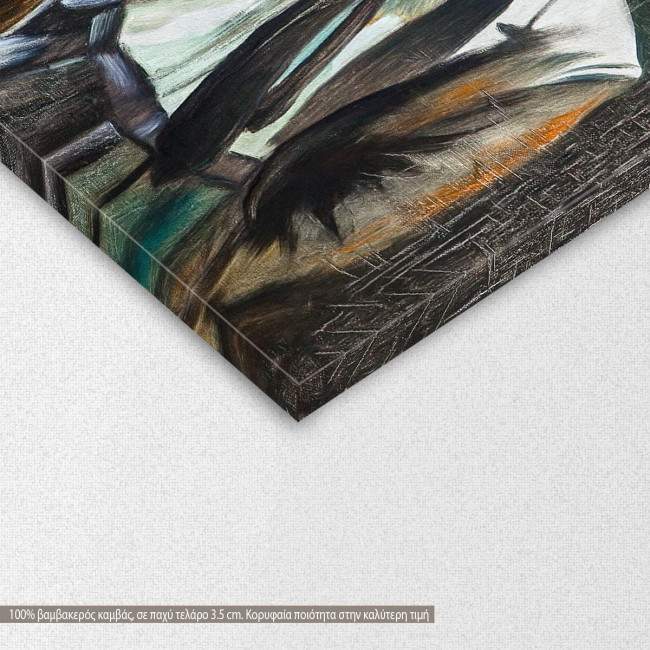 Canvas print Maybe horizontal