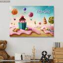 Kids canvas print Sweet paradise
