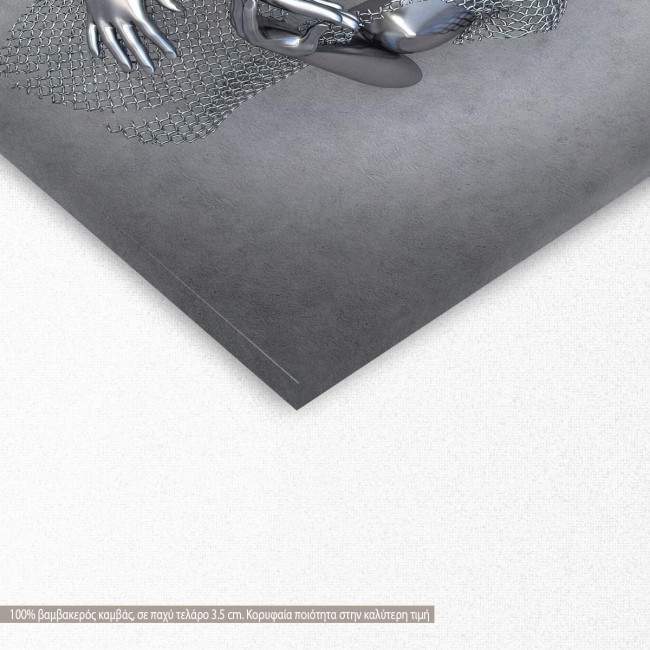 Πίνακας σε καμβά Love, λεπτομέρεια