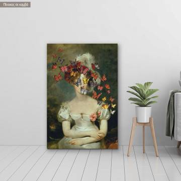 Canvas print Duchess of Berry, reart (original Lawrence T)