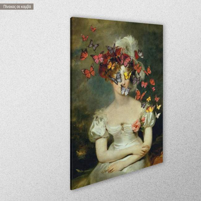 Canvas print Duchess of Berry, reart (original Lawrence T)