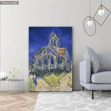 Canvas print The church in Auvers-sur-Oise, Vincent van Gogh