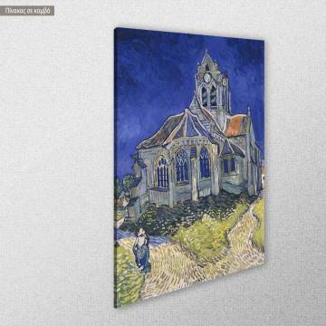 Canvas print The church in Auvers-sur-Oise Vincent van Gogh Framed canvas View 1 2