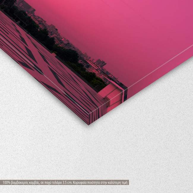 Πίνακας σε καμβά Παρίσι, Eiffel under moon, λεπτομέρεια