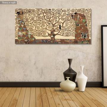 Πίνακας ζωγραφικής Tree of life, Klimt G, αντίγραφο σε καμβά