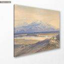 Canvas print Mount Olympus from Larissa, Thessaly, Greece, Edward Lear