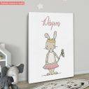 Canvas print Princess Ballerinas Bunny