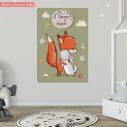 Kids canvas print Animals friends