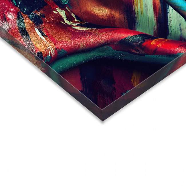 Canvas print Color aggression