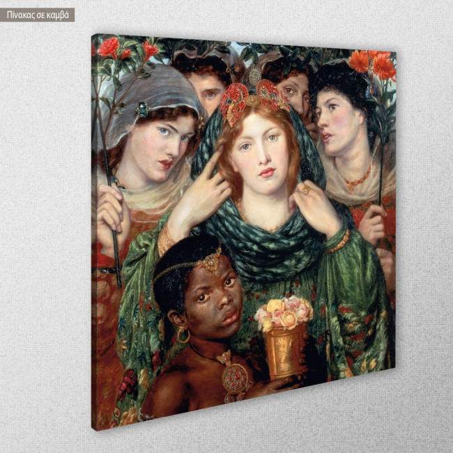Canvas print The beloved, Rossetti D. G.