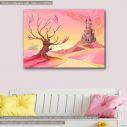 Kids canvas print Fairie's castle