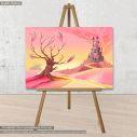 Kids canvas print Fairie's castle