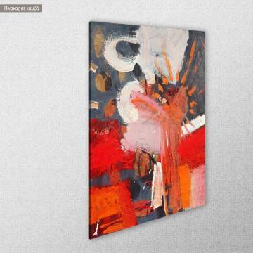 Canvas print Red based composition View 1 2