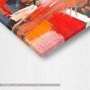 Canvas print Red based composition
