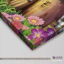 Kids canvas print Mushroom house
