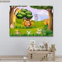 Kids canvas print Hide and seek