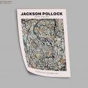 Pollock Exhibition Poster, Watery paths, Poster