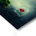 Kids canvas print Little prince and the rose