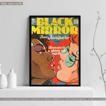 Black mirror cover, poster