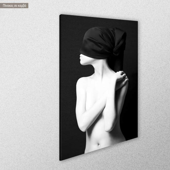 Πίνακας σε καμβά Κλείσε τα μάτια, καμβάς τελαρωμένος κοντινό