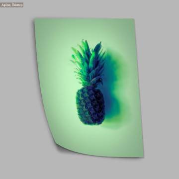 Poster Pineapple in green 2