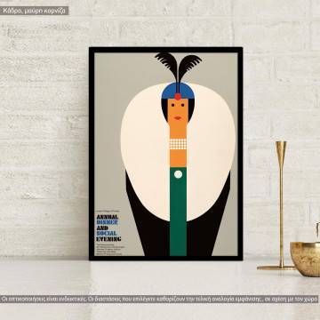 Social evening I, poster