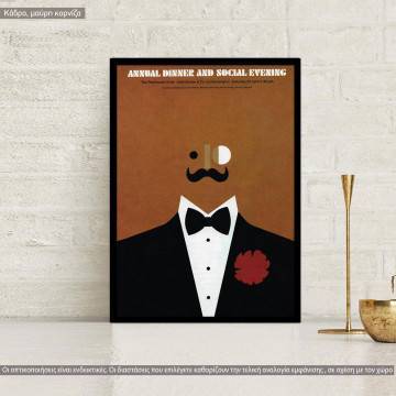 Social evening, poster