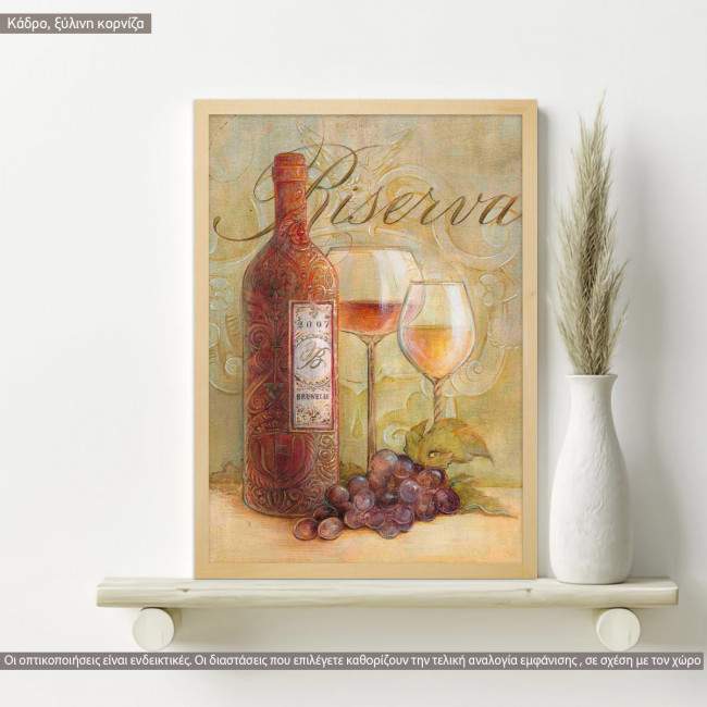 Wine art III, poster
