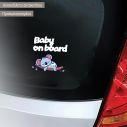 Baby car sticker baby Koala Bear