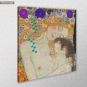 Canvas print Mother and child (detail), Klimt G.