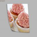 Pink cupcakes, κάθετο, αφίσα, πόστερ