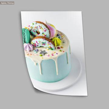 Yummy cake, κάδρο, μαύρη κορνίζα 2