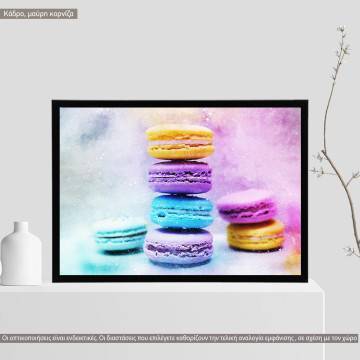 Sketchy macarone, αφίσα, κάδρο