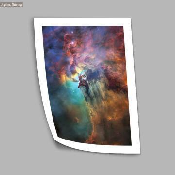 Spectacular nebula IV, κάδρο, μαύρη κορνίζα 2