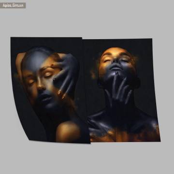 Gold woman, poster 2