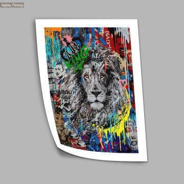 Urban lion, poster 2
