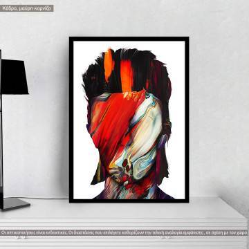 Ziggy, κάδρο, μαύρη κορνίζα