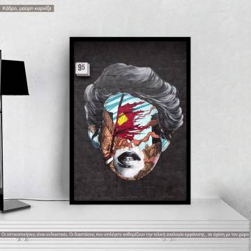 The 95th day, κάδρο, μαύρη κορνίζα