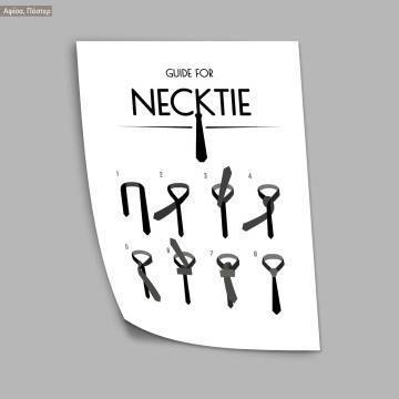 Necktie guide, poster 2
