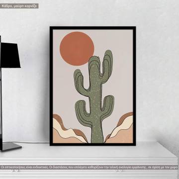 Desert colors V, poster